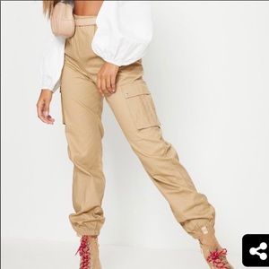 Beige/tan cargo pants